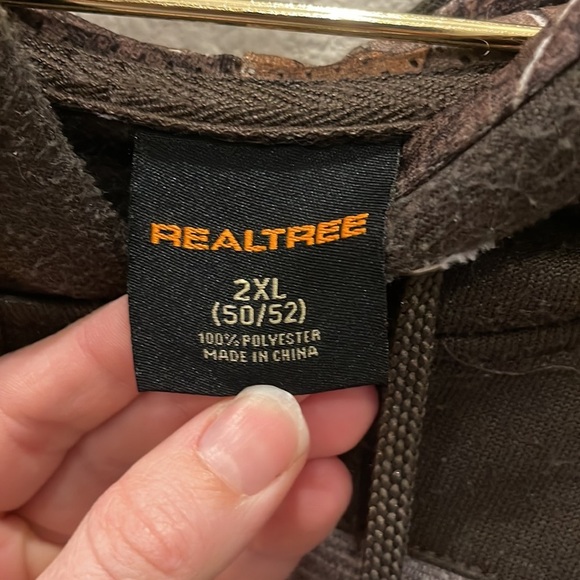 Realtree Performance Logo Hoodie Size 2XL - Picture 3 of 6
